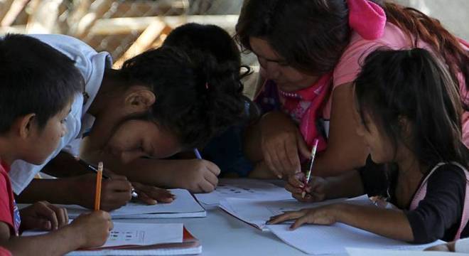 Escola para crianças pobres montada em Culiacán, no México, por filhos de EL Chapo