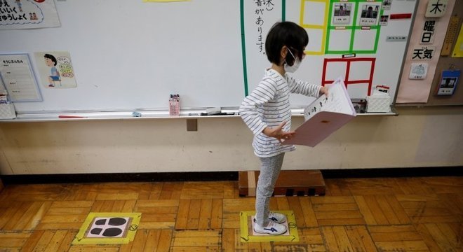  Escolas voltarão com mudanças após a pandemia para combater a doença 