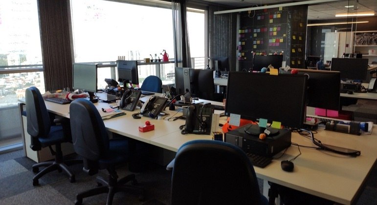 Ambiente corporativo em São Paulo