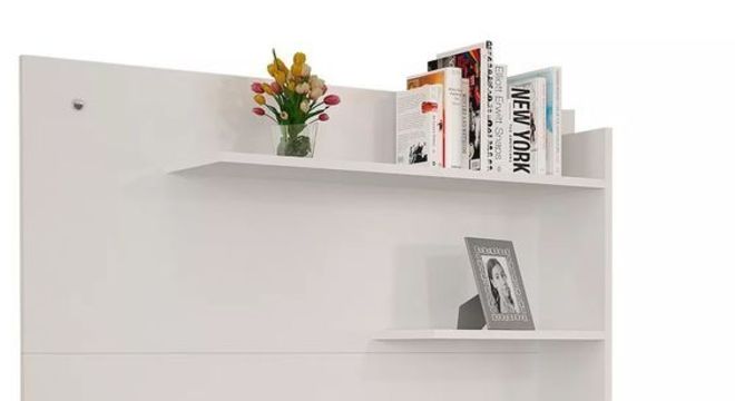 escrivaninha suspensa - escrivaninha com painel para tv 