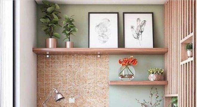 escrivaninha suspensa - escrivaninha suspensa com gavetas em quarto