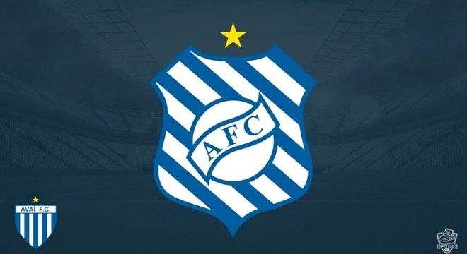 Escudo do Ava com o formato do escudo do Figueirense