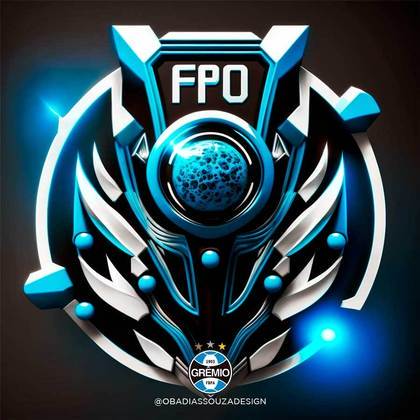 Escudo do Grêmio recriado com uso da Inteligência Artificial