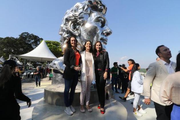 escultura Ayrton Senna, Interlagos, GP do Brasil 2022,