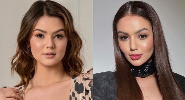 Eslovênia MarquesA influenciadora, de 25 anos, fez alguns procedimentos em 2022, como mudanças nos dentes e harmonização facial. A estrela da internet mexeu em áreas como nariz, boca, queixo e maçãs do rosto