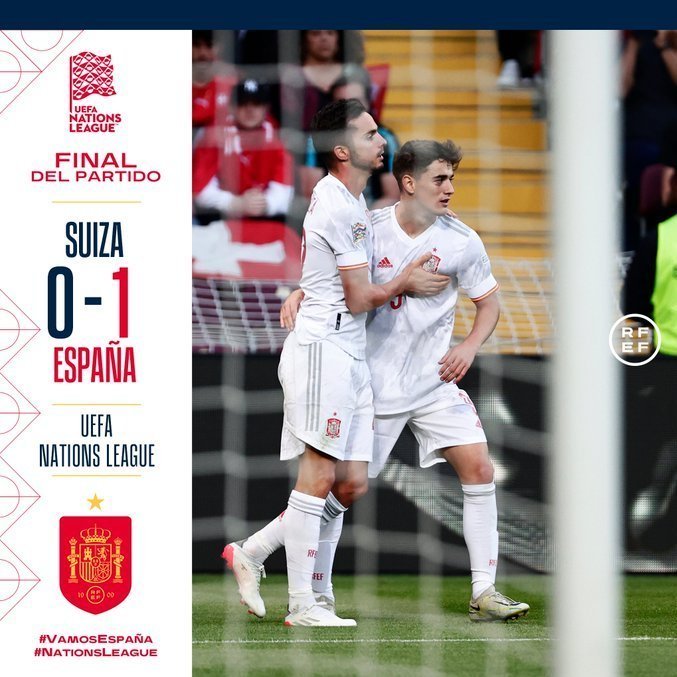 A capa do Twitter da seleção da Espanha