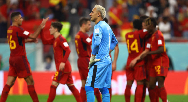 Espanha X Costa Rica: veja as melhores fotos do jogo da Copa