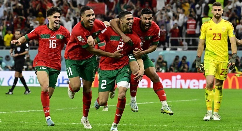 Marrocos bateu a Espanha nos pênaltis e agora quer fazer história mais uma vez contra Portugal

