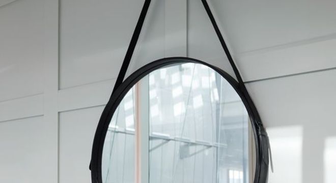 espelho adnet - aparador com espelho adnet simples 