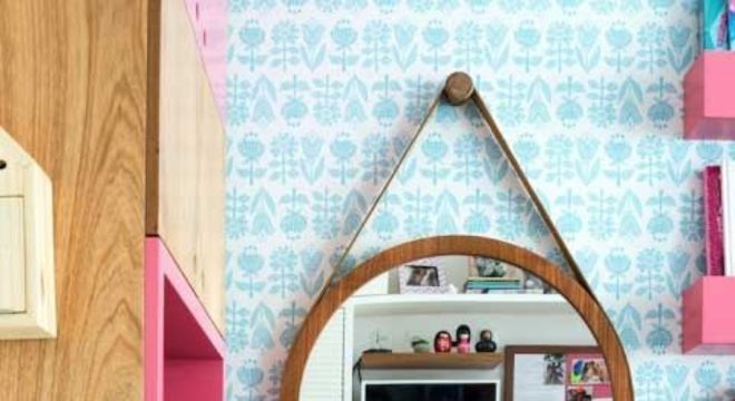 espelho adnet - quarto infantil com penteadeira 