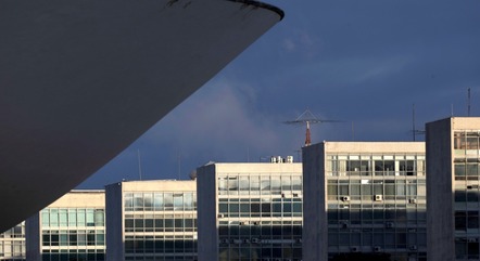 Vista da Esplanada dos Ministérios, em Brasília