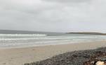 O achado foi divulgado primeiramente por uma página turística da costa de Uist, na Escócia