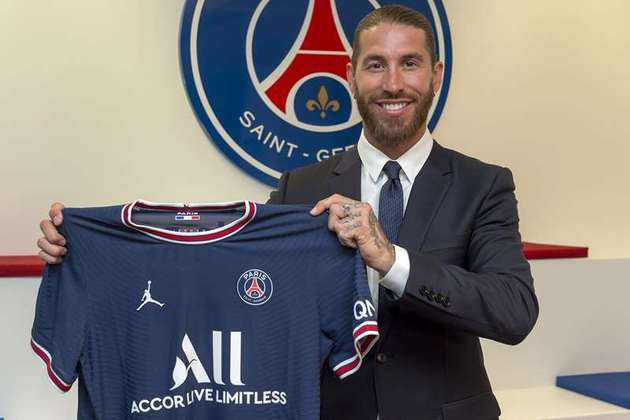 ESQUENTOU - O Paris Saint-Germain cogita rescindir o contrato de Sergio Ramos, segundo o portal 