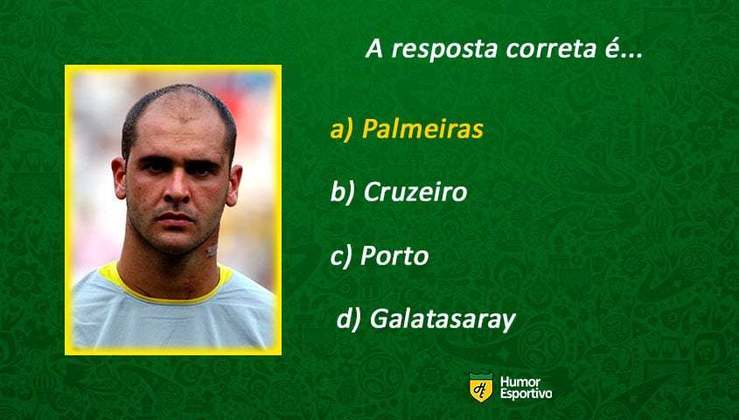 Essa foi fácil: Marcos era jogador do Palmeiras.