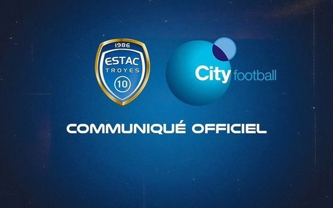 Estac Troyes - França - primeira divisão - Grupo City comprou o clube em 2020 - o escudo, até o momento, não foi alterado
