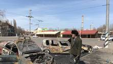 Vídeo mostra desespero e correria após ataque com míssil a estação de trem na Ucrânia