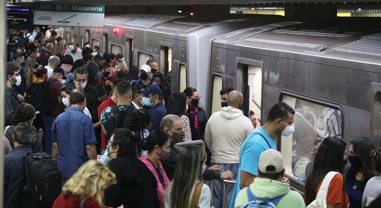 Estação Paraíso do Metrô, em SP