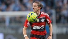 Filipe Luís se machuca e é nova preocupação no Flamengo para a final da Copa do Brasil
