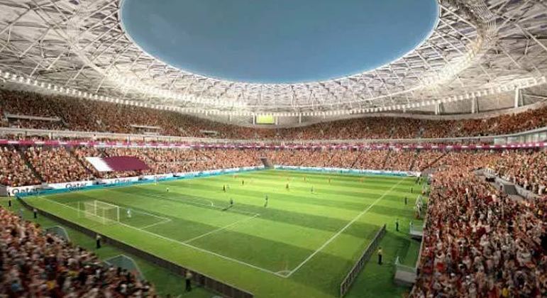 Estádio Al Thumama - Cidade: Doha - Capacidade: 40 mil torcedores (após a Copa, 20 mil) - Inaugurado em 22 de outubro de 2021