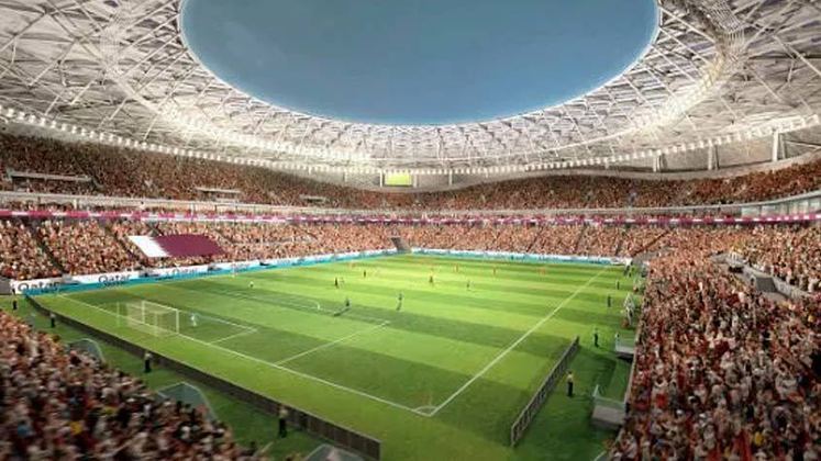 Estádio Al Thumama - Cidade: Doha - Capacidade: 40 mil torcedores (após a Copa, 20 mil) - Inaugurado em 22 de outubro de 2021