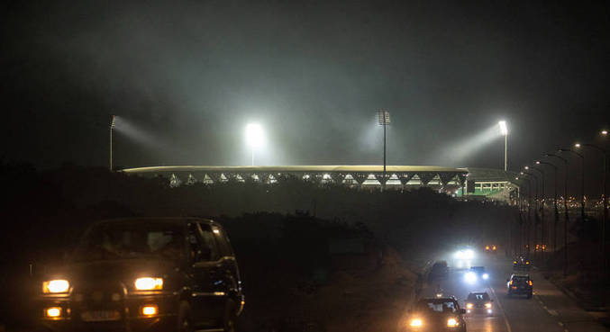Estádio Laurent Pokou foi construído pelos chineses, em San Pedro, Costa do Marfim, em 30 de janeiro de 2024