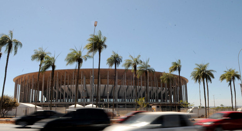 Estádio Mané Garrincha, em Brasília
