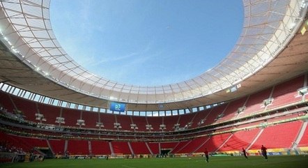 Estádio mané Garrincha, em Brasília
