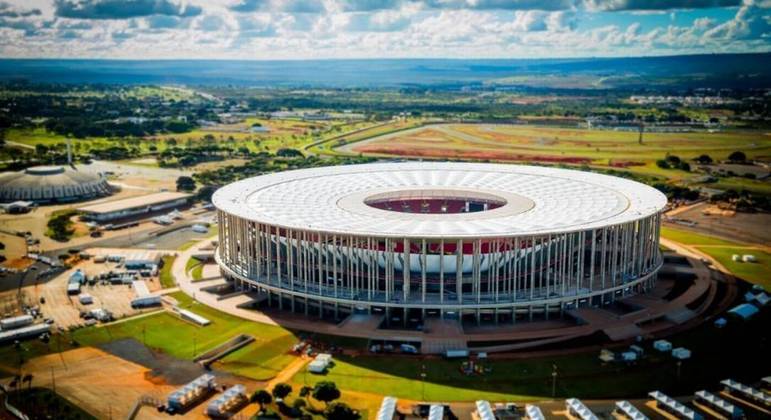 Estádio Mané Garrincha vai receber o Fla-Flu