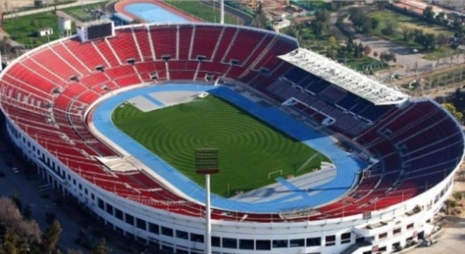 Estádio Nacional, do Chile, palco da final 