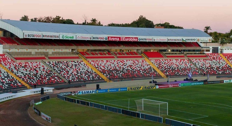 Estádio Santa Cruz, do Botafogo-SP, em Ribeirão Preto