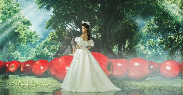 Estilista cria vestidos de noiva inspirados nas princesas da Disney