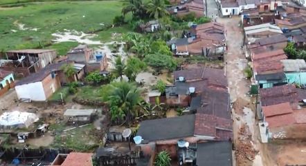 Chuvas atingem cidades do sul da Bahia