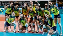 Brasil x Argentina no vôlei feminino é destaque no domingo em Santiago