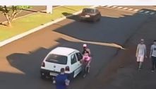 Estudante é assediada, cai de bicicleta e quase é atropelada no PR 