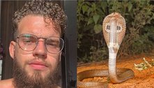Caso naja: solto, universitário dá curso sobre serpentes peçonhentas