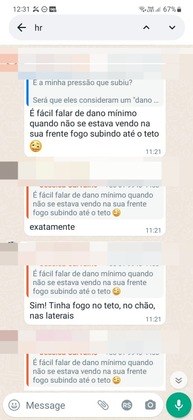 Estudantes relatam momentos de desespero em incêndio que atingiu sala de faculdade no DF
