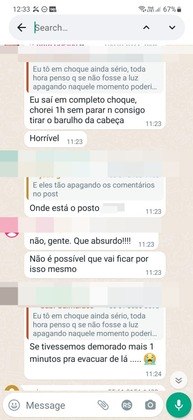 Estudantes relatam momentos de desespero em incêndio que atingiu sala de faculdade no DF
