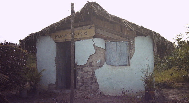 A casa onde o mecânico vivia foi usada para esconder corpos (Polícia Civil do Maranhão)