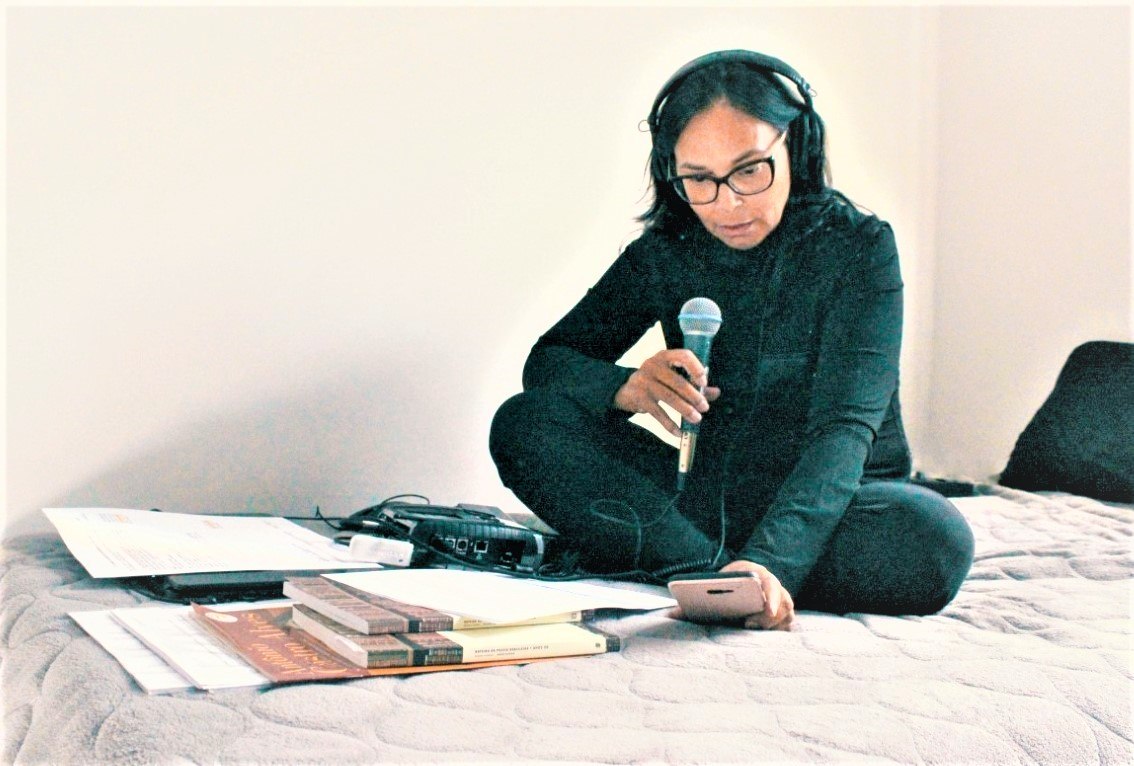 Dona da voz dos '15 segundos' na CPI da Covid, Marluce virou meme (Arquivo pessoal)