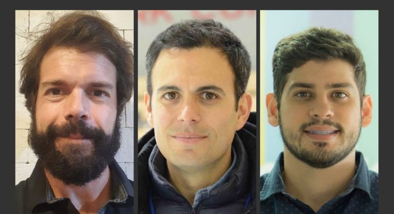 Diogo Seco, Tiago Maranhão e Ronaldo Tenório