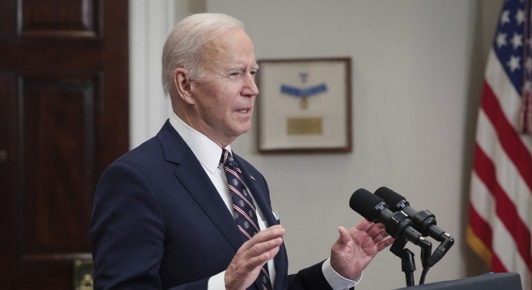 Biden fez um pronunciamento de 5 minutos sobre a operação na Síria 