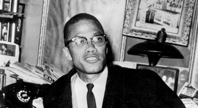 Malcolm X foi assassinado em 1965, antes de um discurso que faria em Nova York
