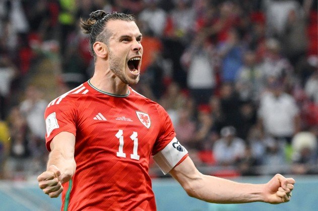 Gareth Bale comemorou muito o empate contra os EUA