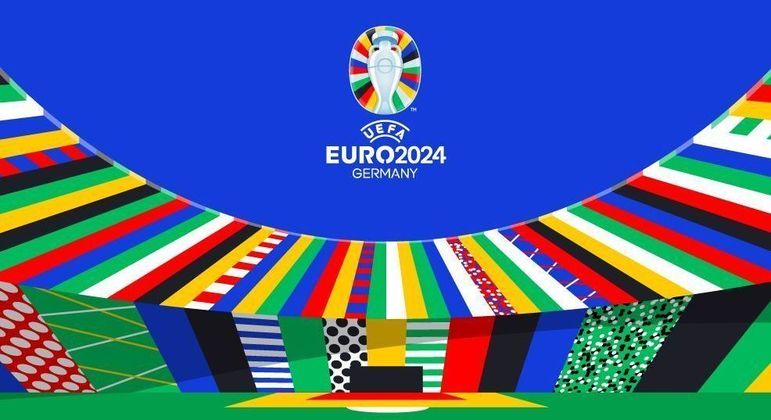 O logotipo da Euro/2024 a se realizar na Alemanha