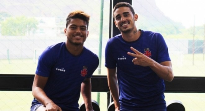 Evander e Thiago Galhardo