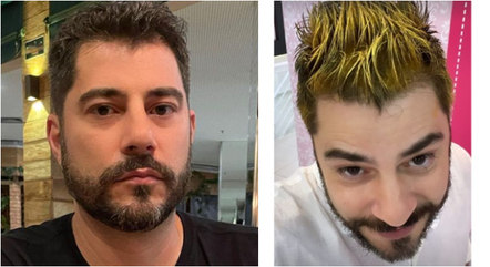 O antes e o depois de Evaristo chamou atenção