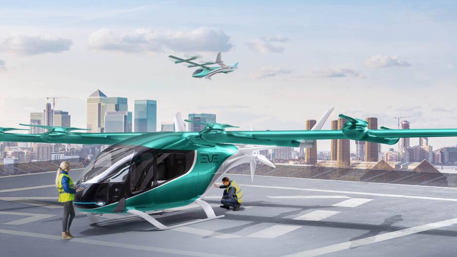 Eve Air Mobility: escolha pelo air data da Thales para equipar seu futuro eVTOL