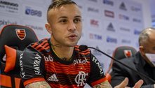Everton Cebolinha é apresentado no Flamengo e elogia 'Nação' 