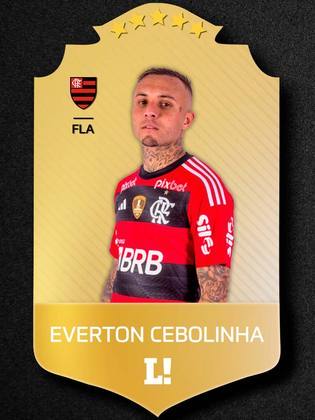 Everton Cebolinha - 6,5 - Um dos melhores do time, visto que arriscou jogadas individuais e sofreu o pênalti do gol do Flamengo. Também foi importante nos passes e atacou os espaços com eficiência. 