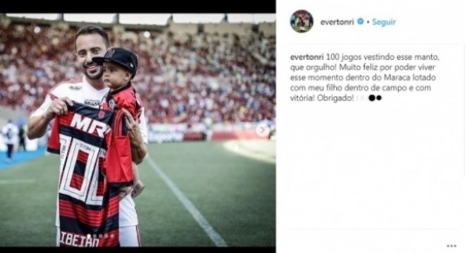 Everton Ribeiro - 100 jogos pelo Flamengo